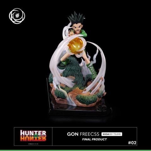 Hunter x Hunter Ikigai Gon Freecss 1/6 Scale Limited Edition Statue by Tsume