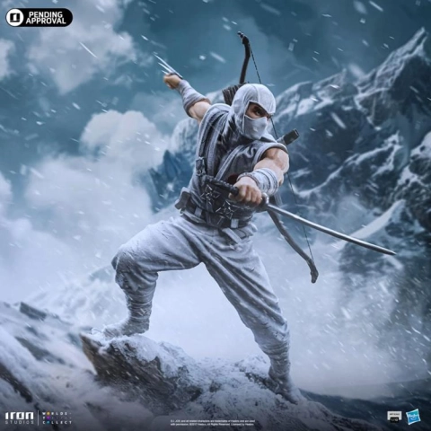 G.I. Joe Storm Shadow 1/10 Art Scale Limited Edition Statue by Iron Studios