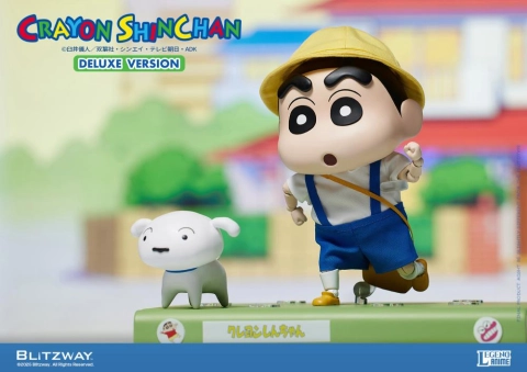 Crayon Shin-chan Legend Anime Shin-chan (Deluxe Ver.) Action Figure by Blitzway