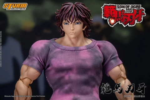 Baki Hanma: Son of The Ogre Baki Hanma Exclusive 1/12 Scale Action Figure by Storm Collectibles