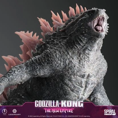 The New Empire Titans of the Monsterverse Godzilla (Evolved Form) Statue by Spiral Studio