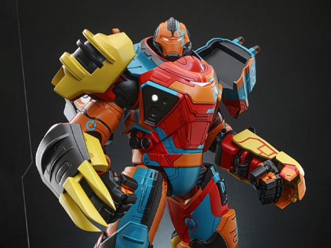 TMS Sakaarian Iron Man 1/6th Scale Collectible Figure