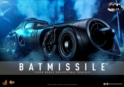 Batman Returns MMS780 Batmissile 1/6th Scale Collectible Vehicle by Hot Toys