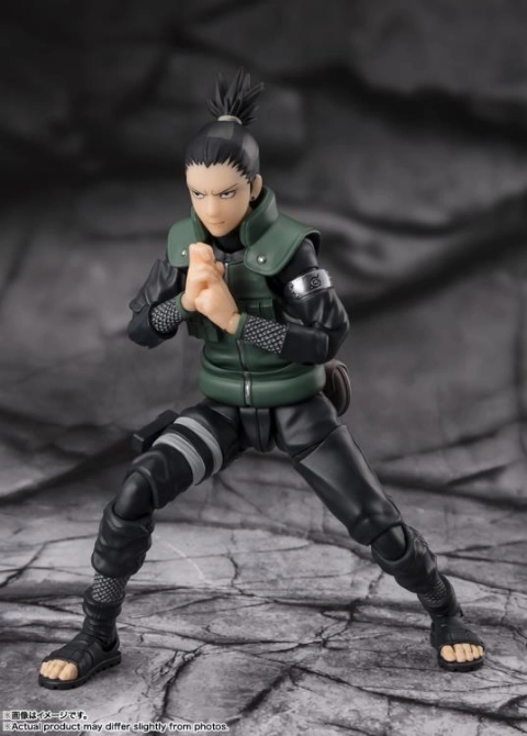 Naruto: Shippuden S.H.Figuarts Shikamaru Nara (Brilliant Strategist) Action Figure by Bandai