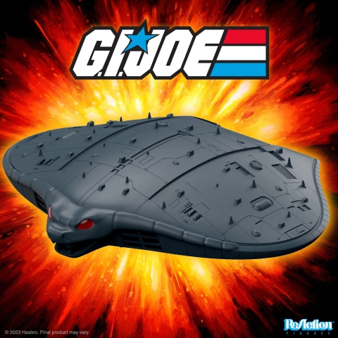 G.I. Joe ReAction Vehicle Cobra Mothership By Super7