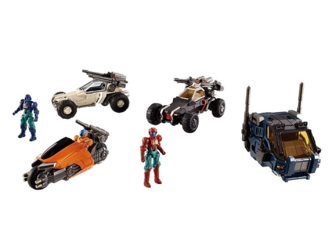 Diaclone D-06 <D> Vehicles Wave 6 Set by Takara