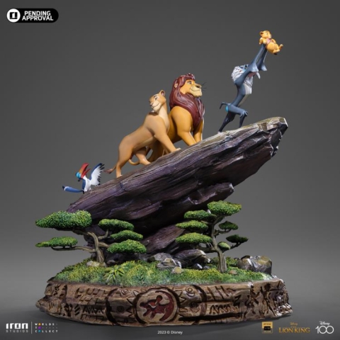 Disney Classics The Lion King Deluxe 1/10 Art Scale Statue By Iron Studios