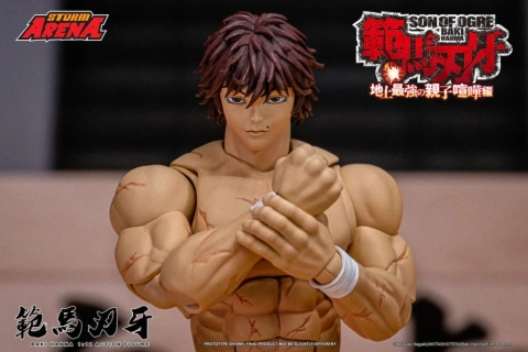 Baki Hanma: Son of Ogre Storm Arena Baki Hanma 1/12 Scale Action Figure by Storm Collectibles