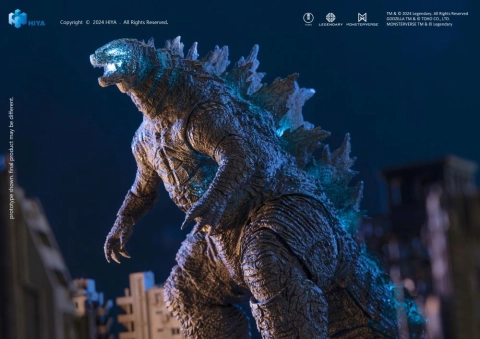 Godzilla vs. Kong 2021 Exquisite Basic+ Heat Ray Godzilla Action Figure by Hiya Toys