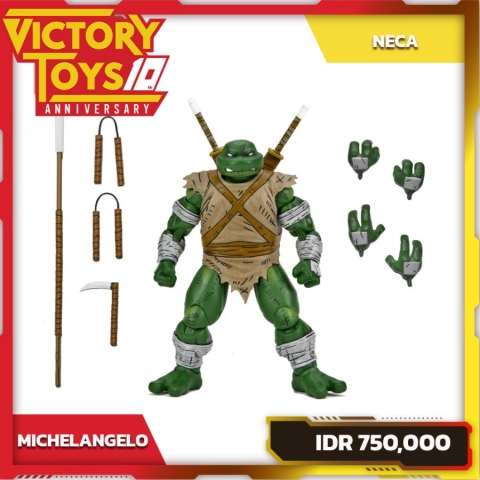 TEENAGE MUTANT NINJA TURTLES MICHELANGELO THE WANDERER (Mirage Comics) By Neca