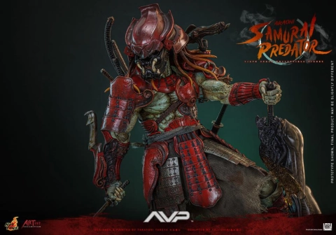 Alien vs. Predator AC06 Akaoni Samurai Predator 1/6th Scale Collectible Figure by Hot Toys