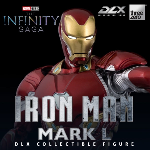 Avengers: Infinity Saga DLX Iron Man Mark 50 1/12 Scale Figure (Reissue) by ThreeZero