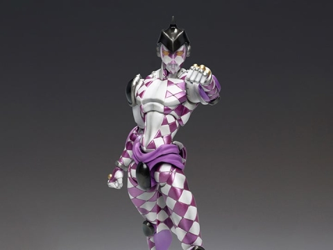 JoJo's Bizarre Adventure Super Action Statue Purple Haze (Reissue) by Medicos