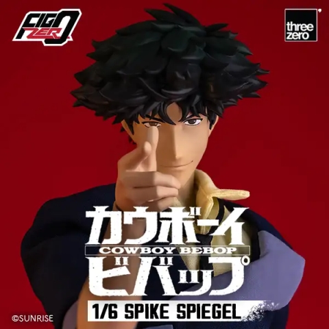 Cowboy Bebop FigZero Spike Spiegel 1/6 Scale Figure By ThreeZero