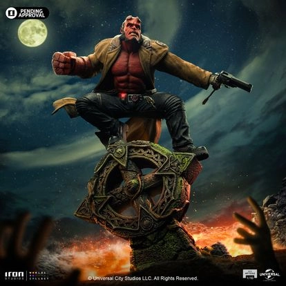 Hellboy II: The Golden Army Battle Diorama Series Hellboy 1/10 Art Scale by Iron Studios