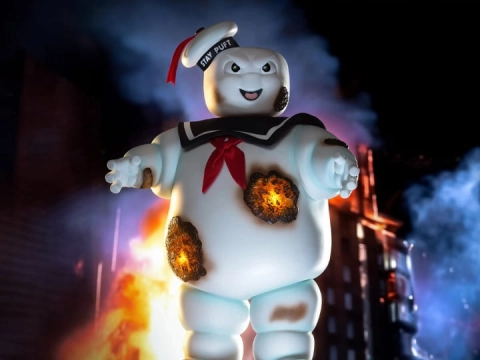 Ghostbusters Stay Puft Marshmallow Man (Burning Edition Deluxe Ver.) Soft Vinyl Figure by Star Ace