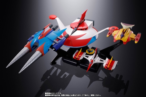 Soul of Chogokin  GX-76X3 Grendizer D.C. Corresponding spacer full set by Bandai