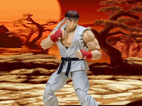 Street Fighter Alpha 3 Storm Arena Ryu 1/12 Scale Action Figure by Storm Collectibles