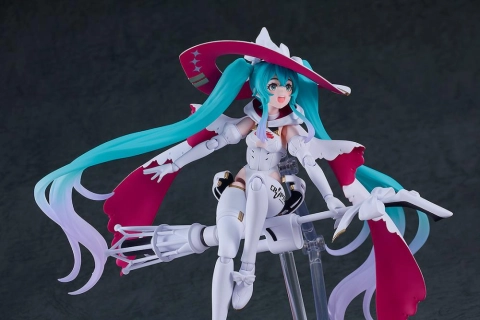 Vocaloid Hatsune Miku GT Project figma No.SP-171 Miku Hatsune (Racing 2024 Ver.) Action Figure