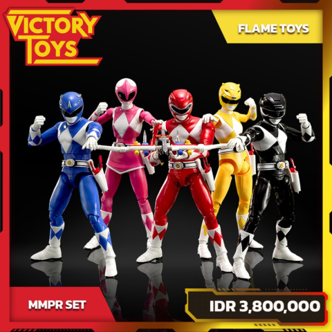 MIGHTY MORPHIN POWER RANGERS FURAI MODEL By Flame Toys