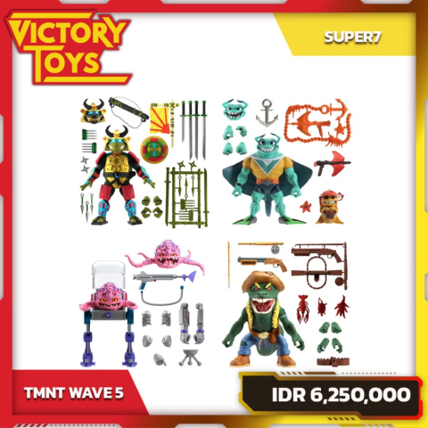 TMNT ULTIMATES WAVE 5 SET By Super7