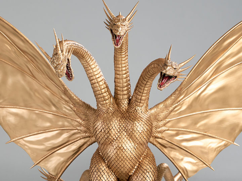 Godzilla vs. King Ghidorah The Legacy Series: King Ghidorah Limited Edition Statue By Spiral Studio