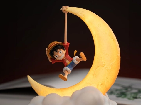 One Piece Monkey D. Luffy Night Lamp by Happy Life