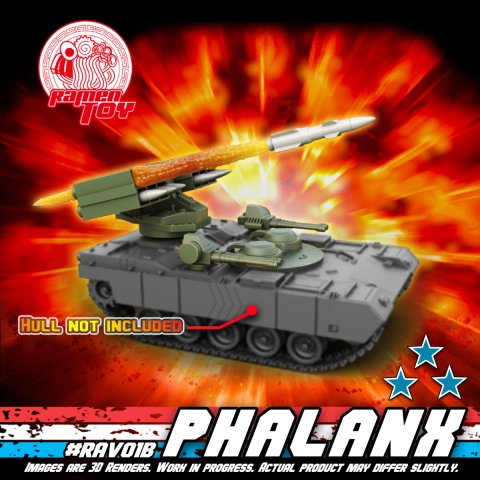 RAV01B - Phalanx (Accessory Pack) by Ramen Toys