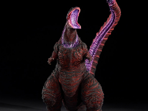 Shin Godzilla Toho 30cm Series Yuji Sakai Modeling Collection Godzilla (4th Awakening) By X-Plus