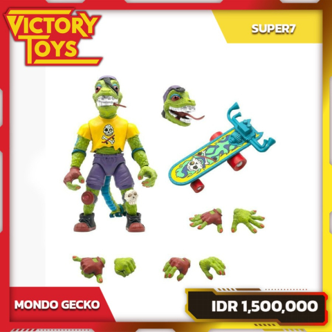 TMNT WAVE 4 MONDO GECKO By Super7