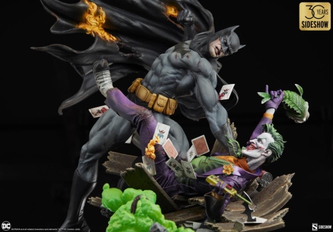 DC Comics Premium Format Batman vs The Joker: Eternal Enemies by Sideshow