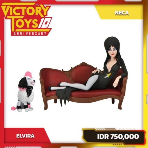 MISTRESS OF THE DARK ELVIRA ON COUCH By Neca