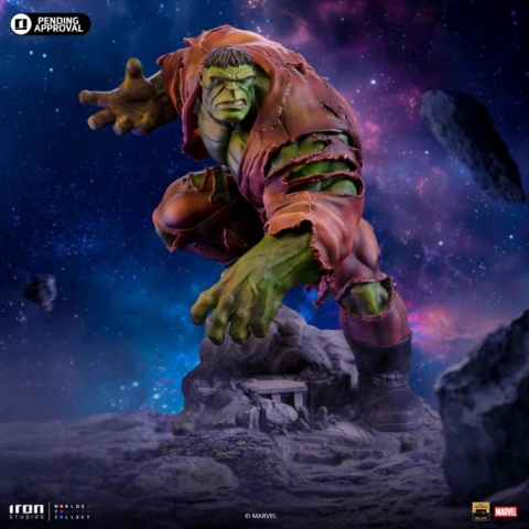 Marvel Battle Diorama Series Hulk 1/10 Art Scale Deluxe Limited Edition Statue by Iron Studios