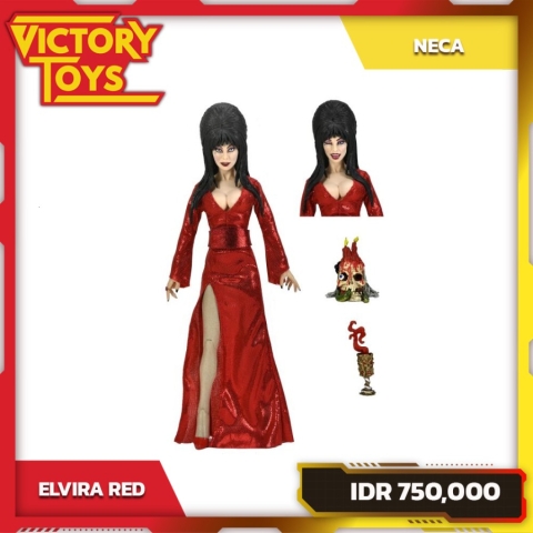 MISTRESS OF THE DARK ELVIRA (Red Fright And Boo Ver) By Neca