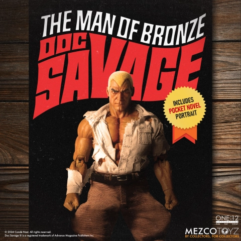 Doc Savage: The Man of Bronze One:12 Collective Doc Savage (Deluxe Edition) by Mezco Toyz