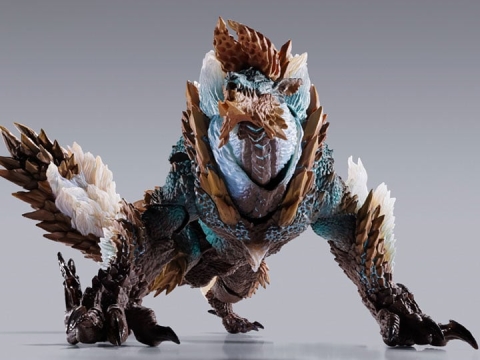 Monster Hunter S.H.MonsterArts Zinogre (20th Anniversary Edition) by Bandai