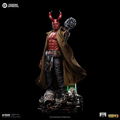 Iron Studios Hellboy 1/4 (Hellboy 2)