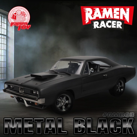 RMB03 Ramen Racer Metal Black by Ramen Toy