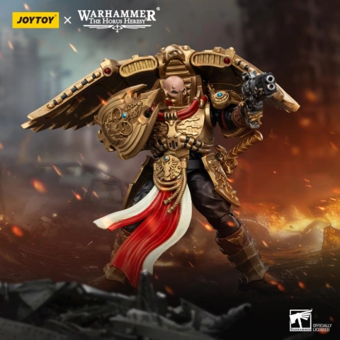 JT00782 Warhammer: Custodian Venetari Squad Venetari with Kinetic Destroyer 2 1/18 by JoyToy