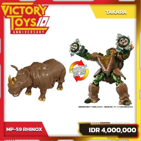 TRANSFORMERS MASTERPIECE MP-59 RHINOX By Takara