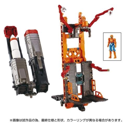 Diaclone TM-34 Tactical Mover Tactical Grander Reinforcement Units by Takara