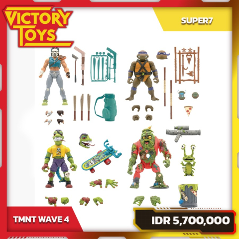 TMNT ULTIMATE WAVE 4 SET By Super7