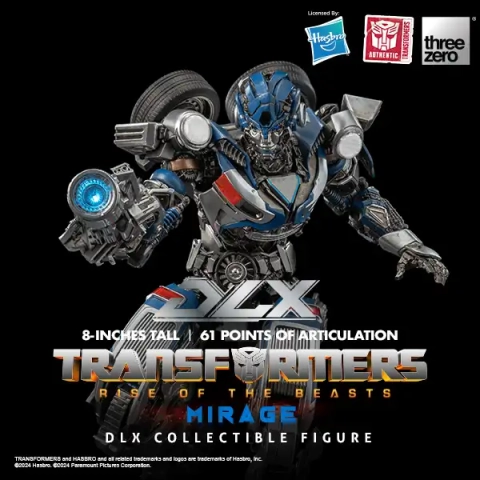 Transformers: Rise of the Beasts DLX Scale Collectible Series Mirage by ThreeZero