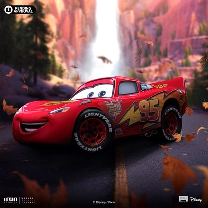 Cars Lightning McQueen 1/10 Art Scale Limited Edition Statue by Iron Studio