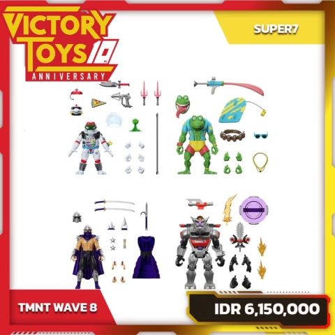 TMNT ULTIMATES WAVE 8 SET By Super7