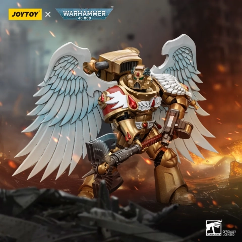 JT6250 Blood Angels Sanguinary Guard with Encarmine Axe by JoyToy