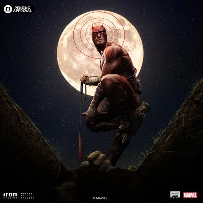 Marvel Comics Daredevil Unleashed 1/10 Deluxe Art Scale Limited Edition Statue by Iron Studios