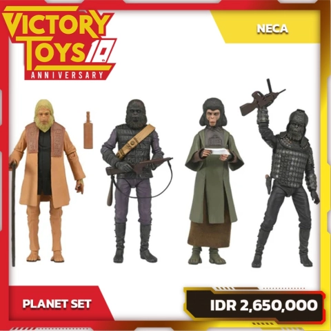 PLANET OF THE APES CLASSIC SERIES SET OF 4 By Neca