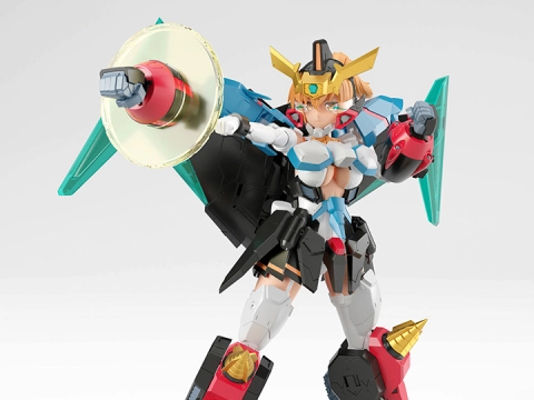 The King of Braves GaoGaiGar Final Cross Frame Girl GaoFighGar Model Kit by Kotobukiya