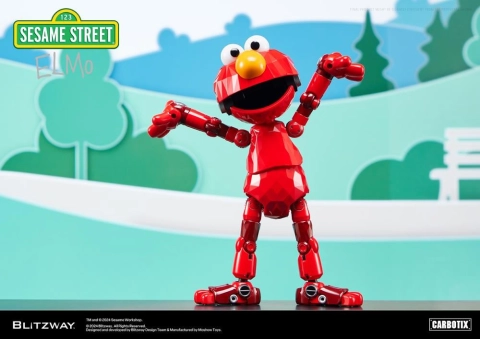 Sesame Street Carbotix Elmo Action Figure by Bliztway